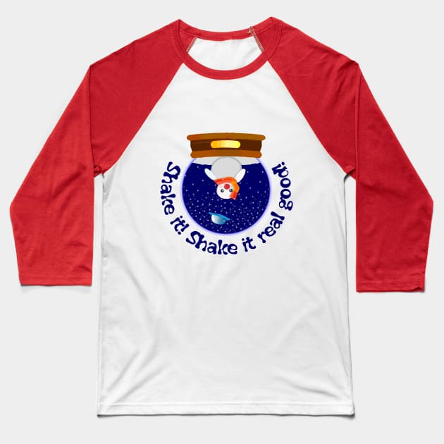 Snow Globe: Shake it! Baseball T-Shirt by candhdesigns